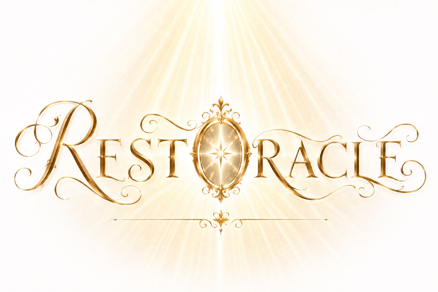 RESTORACLE radiant logo